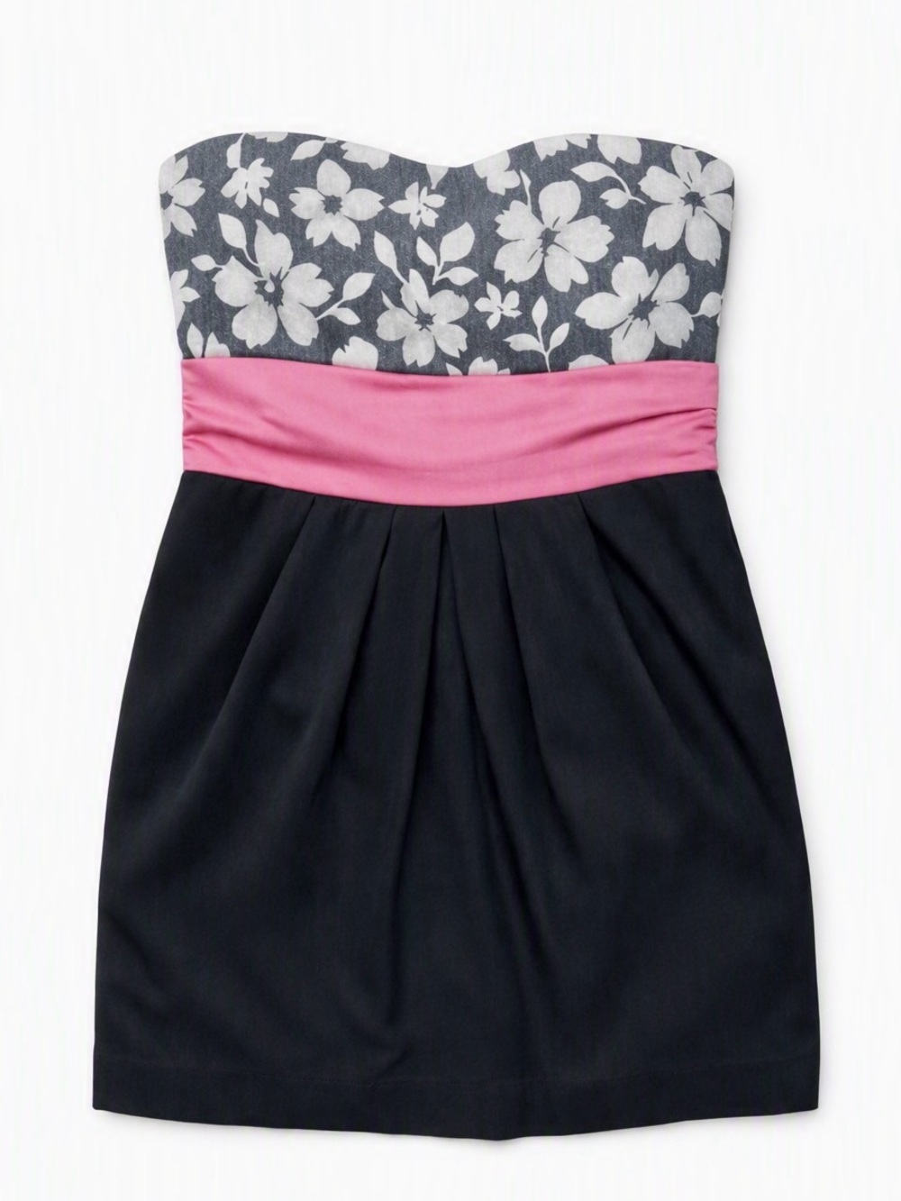 Mystic Strapless Floral Midi Dress - Fits M